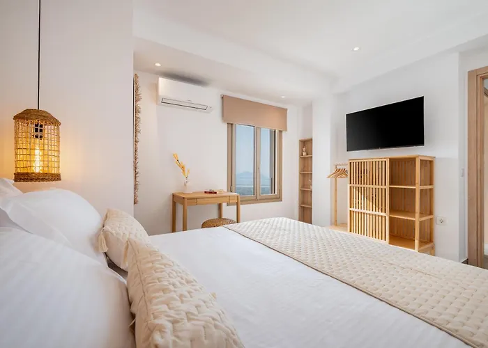 Апартаменты My νeighbor Totoro-sunset & Sea View-private Pool