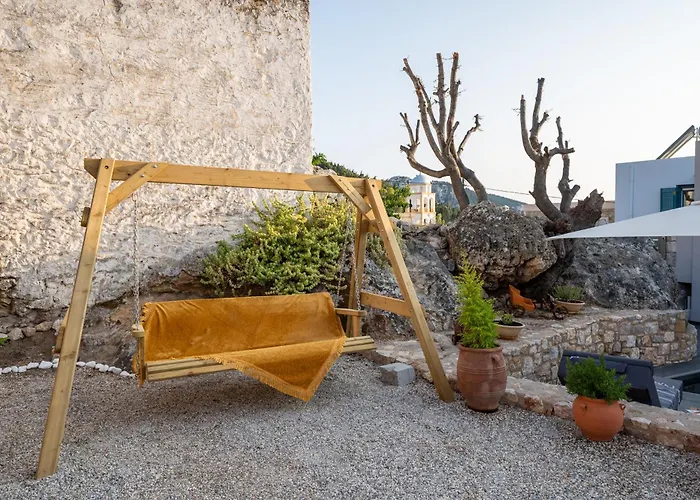 Апартаменты My νeighbor Totoro-sunset & Sea View-private Pool Asfendiou