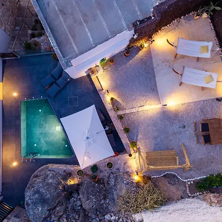 My νeighbor Totoro-sunset & Sea View-private Pool Asfendiou